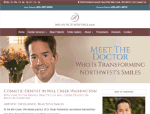 Tablet Screenshot of millcreek-dentist.com